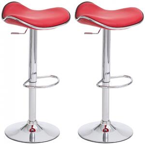 Barová židle Shape (2ks SET) - Červená