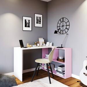 PC stolek Candice (Bílá + Růžová). 1072419