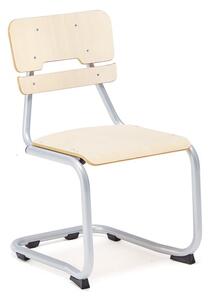 AJ Produkty Dětská židle LEGERE MINI, výška 350 mm, bříza