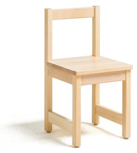 AJ Produkty Dětská židle TESSA, výška 360 mm, bříza