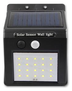MASTER LED solární lampa 20SMD - 200 lm - senzor pohybu a soumraku - kabel - studená bílá