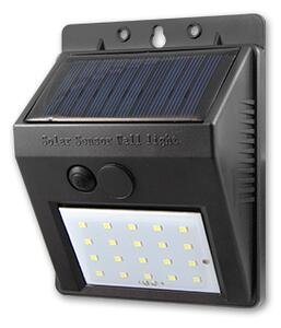 MASTER LED solární lampa 20SMD - 200 lm - senzor soumraku - studená bílá