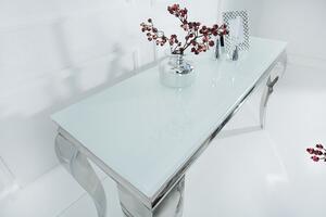 (3267) MODERNO TEMPO luxusní konzolový stolek bílý