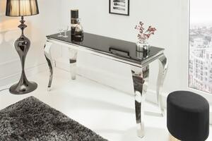 (3266) MODERNO TEMPO luxusní konzolový stolek černý
