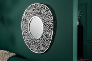 (3276) LEAF design design zrcadlo S 76cm stříbrná