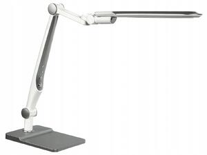 VANKELED LED stolní lampa kreslířská - stříbrná - 10W - 600Lm - multiwhite