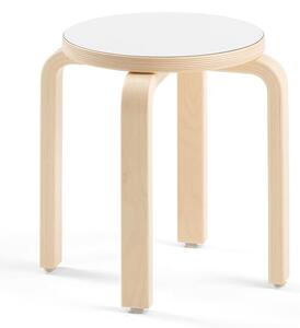 AJ Produkty Dětská stolička DANTE, výška 350 mm, bříza/bílá
