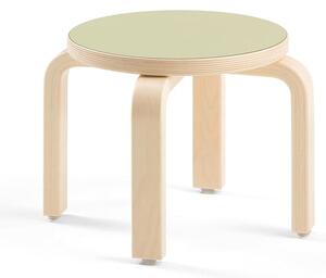 AJ Produkty Dětská stolička DANTE, výška 260 mm, bříza/zelená