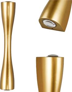 Toolight, nástěnné svítidlo 14,5x6 cm APP1065-W, zlatá, OSW-08886