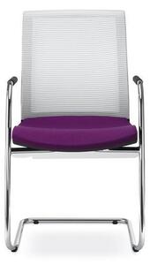 LD SEATING - Židle LYRA NET 203-Z - černý rám