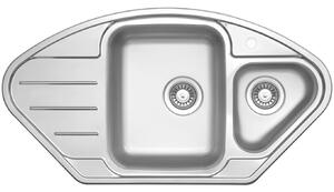 Nerezový dřez Sinks LOTUS 945.1 V 0,8mm leštěný + Dřezová baterie Sinks MIX 35 P chrom