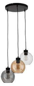 Závěsná svítidlo TK Lighting, Cubus, stmívatelné, Vícebarevná, Obývací pokoj, Sklo, Moderní