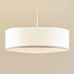 Závěsná lampa Sebatin, 40 cm, bílá