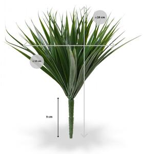 MF Umělá rostlina Bamboo bush (25cm)
