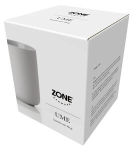 Šedý kameninový kelímek na zubní kartáčky Ume - Zone