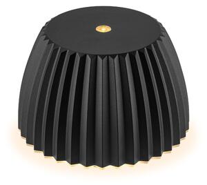 Livarno® LED akumulátorová stolní lampička na lahve (černá) (100404436001)
