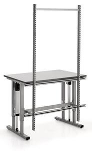 AJ Produkty Zadní rám ke stolu MOTION s elektrickým polohováním, se 2 sloupky, 1200x800 mm