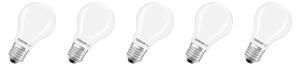 Osram LED žárovka „Base Retro“, 5 ks. (Cla60, E27, 806lm, 2700 K, matná) (100409234001)