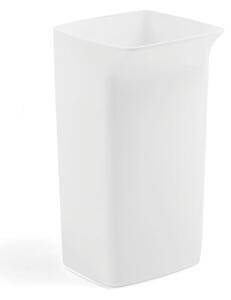 AJ Produkty Odpadkový koš ALFRED, 40 l, bílý