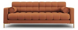 Pohovka v cihlové barvě 217 cm Bali – Cosmopolitan Design