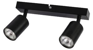 Toolight Toolight, JNH029-2C, stropní bodové svítidlo, 2× GU10, 26 cm, černá, OSW-56216
