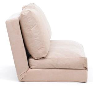 Krémová rozkládací pohovka 120 cm Taida – Balcab Home