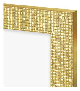 Plastový rámeček ve zlaté barvě 21x26 cm
