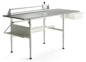 AJ Produkty Balicí stůl SEND, 2000x800 mm, šedý