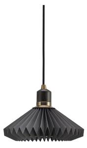 Halo Design 744084- Lustr na lanku PARIS 1xG9/28W/230V pr. 24 cm černá/mosaz/dub