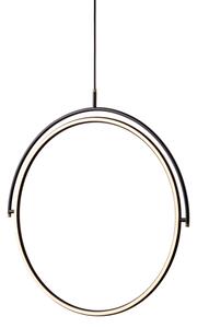 Halo Design 749539 - LED Stm. lustr na lanku TILT LED/40W/230V pr. 40 cm černá