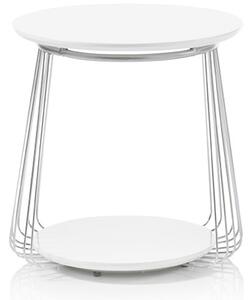 MCA Germany Konferenční stolek Vilnius bílý Rozměr: 50 x 51 x 50 cm