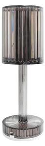 LED Nabíjecí dotyková stolní lampa SIMPLE LED/1W/5V 3000-6000K 2400 mAh kouřová