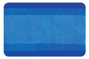 Spirella koupelnová předložka BALANCE, modrá, polyester, protiskluzová, 55 x 65 cm