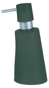 Spirella dávkovač mýdla MOVE, tmavě zelený, plast, 300 ml