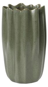Kameninová váza Nium Dark Sage 23 cm