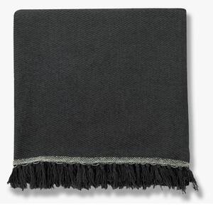 Černý přehoz z Bio bavlny 250x250 cm Bohemia – Mette Ditmer Denmark