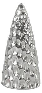 Vánoční dekorace stromeček SILVER LIGHTS 12 cm, stříbrný