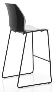 KASTEL - Barová židle KALEA s ližinovou podnoží