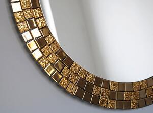 GieraDesign Zrcadlo Aurea Gold Rozměr: Ø 60 cm