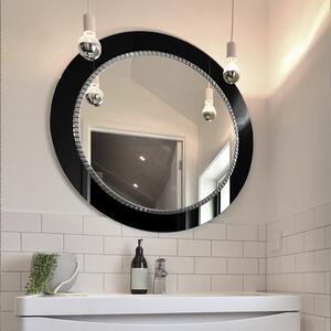 GieraDesign Zrcadlo Bracelet Black Rozměr: Ø 60 cm