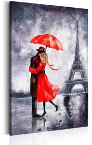 Obraz - Láska v Paříži 60x90