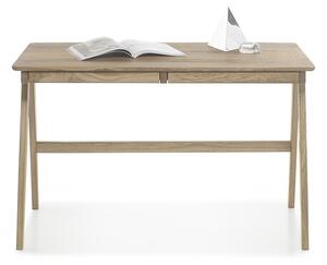 Dřevěný psací stůl DELIA dub sukatý