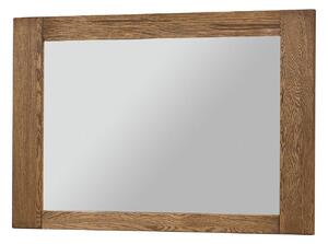 Szynaka Nástěnné zrcadlo Velvet II 81 105 cm z masivu dub Rustikal