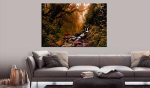 Obraz - Podzimní vodopád 90x60