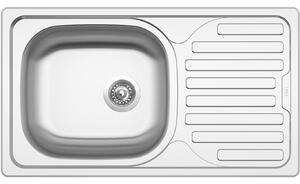 Nerezový dřez Sinks CLASSIC 760 V 0,5mm matný