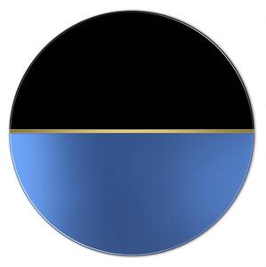 GieraDesign Zrcadlo Demi Blue Rozměr: Ø 50 cm
