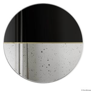 GieraDesign Zrcadlo Demi Black Vintage Rozměr: Ø 50 cm