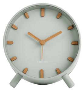 Karlsson 5943GR designový budík 11 cm