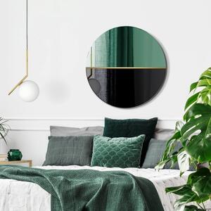 GieraDesign Zrcadlo Demi Green Rozměr: Ø 50 cm