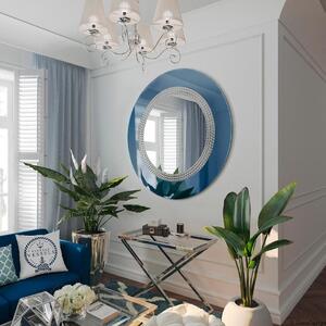 GieraDesign Zrcadlo Elegance Blue Rozměr: Ø 80 cm